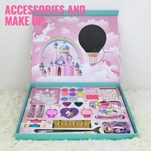 ست لوازم آرایشی کودک Fantasy Castle Makeup Kit_کیف و کوله پشتی